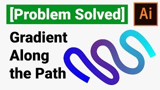 ✓ Solved Gradient Along the StrokePath  Adobe Illustrator Tutorial [upl. by Eiduam849]