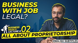 Proprietorship Firm Full Details  Proprietorship Business Registration  Business Basics 2 [upl. by Neleh737]