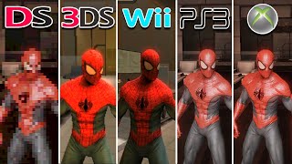 SpiderMan Edge of Time 2011 DS vs 3DS vs Wii vs PS3 vs XBOX 360 Which One is Better [upl. by Euqnomod]