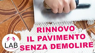 Pavimenti in Resina su Piastrelle Esistenti  TUTORIAL [upl. by Nimrak]