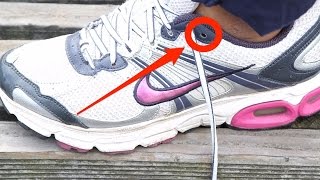 How To Use The Extra Shoelace Hole On Sneakers [upl. by Marlie]