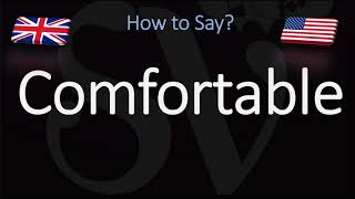 How to Pronounce Comfortable CORRECTLY English American Pronunciation [upl. by Ecinwahs]