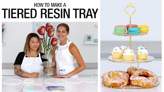 How To Make A Tiered Resin Tray [upl. by Adiehsar]