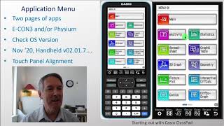 Starting Out With Casio ClassPad [upl. by Ahterod]