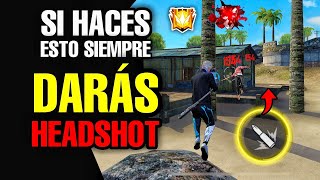 ✅COMO LEVANTAR MIRA PARA PEGAR TODOS LOS TIROS A LA CABEZA ACTUALIZACIÓN 2021 DE FREE FIRE 😱 [upl. by Philpot]