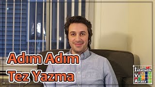 Tez Nasıl Yazılır Makale ve Tez Yazma Rehberi [upl. by Nire]