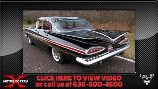 1959 Chevrolet Impala 348 Fourdoor Sedan  SOLD [upl. by Britton]