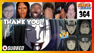 quotNejis Deathquot Naruto Shippuden Episode 364 REACTION MASHUP [upl. by Rebmetpes929]