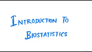 Introduction  Fundamentals of Biostatistics [upl. by Hanforrd718]