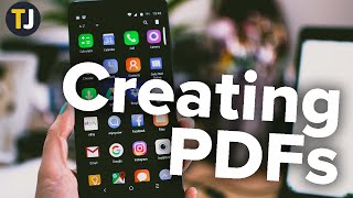 How to Create a PDF File from an Android Device [upl. by Yelahs]