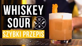 WHISKY SOUR prosty drink z whisky  odc 5 [upl. by Aitram678]