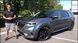 Is the NEW 2022 Kia Carnival SX Prestige a better minivan than a Pacifica [upl. by Drape230]