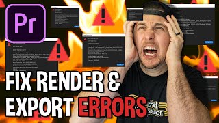 How To Fix Adobe Premiere Render and Export Errors 2023 [upl. by Honniball428]