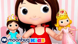 Dress The Princess  Original Songs by LBB  Moonbug Kids [upl. by Virendra121]