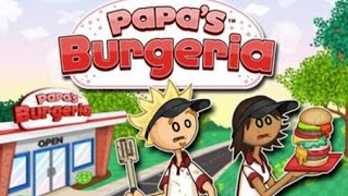 Papas Burgeria Full Gameplay Walkthrough [upl. by Urbain]