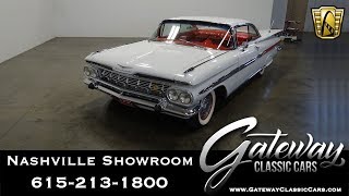 1959 Chevrolet Impala Gateway classic cars Nashville  967nsh [upl. by Kilroy380]