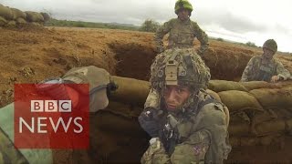 Inside British Army training mission in Kenya  BBC News [upl. by Brendon]