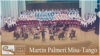 M Palmeri  Misa Tango Full Version Premiere for msoprano choir bandoneon piano orchestra [upl. by Eerised]