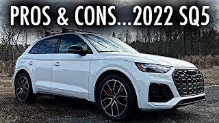 Pros amp Cons 2022 Audi SQ5 Performance [upl. by Nannah]