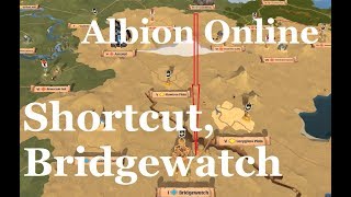 Albion Online  Caerleon to Bridgewatch fast almost safely [upl. by Loring]