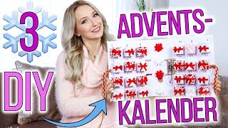 3 DIY ADVENTSKALENDER  40 IDEEN ZUM BEFÜLLEN TheBeauty2go [upl. by Cerelly]