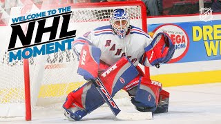 Welcome to the NHL Moment Henrik Lundqvist [upl. by Pacifa]