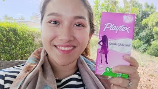 Tampon 101  How to Use Tampon ft PLAYTEX TAMPON [upl. by Cleave]