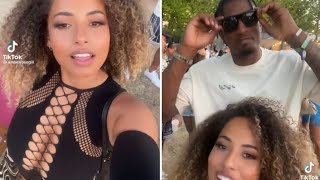 Love Islands Amber Rose Gill amp Ovie Soko Reunite At Wireless Festival 2022  RDCJ [upl. by Eluj]