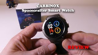 CARBINOX Spacecrafter Rugged Smart Watch Durability Test and REVIEW [upl. by Shinberg]