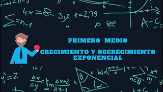 Primero Medio Crecimiento y Decrecimiento Exponencial [upl. by Ynohtnaleahcim724]