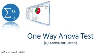 Biostatistik  Uji One Way Anova dan Uji Post Hoc [upl. by Tabshey]