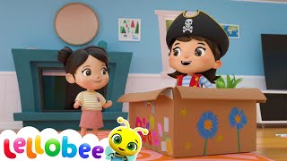 Dress Up Song  Princess  Sing with Lellobee Nursery Rhymes  Moonbug Kids [upl. by Ylsew]