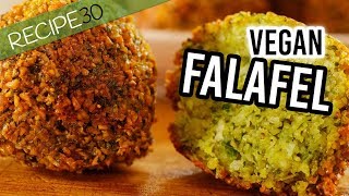 Falafel Recipe crunchy outside fluffy inside  Gluten free and vegan [upl. by Sabsay535]