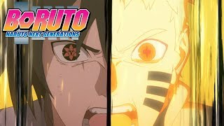 Boruto goes in Narutos Past Life Meets Konohamaru and Naruto [upl. by Kelson]