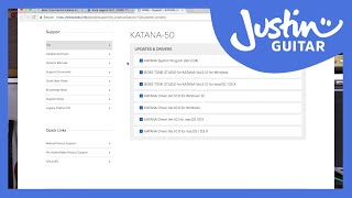 Boss Katana Installing The Boss Tone Studio Software amp Drivers Guitar Amp Lesson [upl. by Placeeda414]