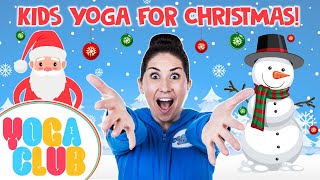 Kids Yoga For The Holidays 🎄 Yoga Club Week 20  Cosmic Kids [upl. by Airreis674]