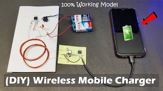 How to make Wireless Mobile Charger [upl. by Pepper]