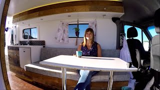 4x4 Sprinter Van Conversion  Full Camper Van Tour amp Timelapse [upl. by Duax]