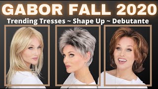 NEW GABOR FALL 2020 SHOWCASE Wig Review  Trending Tresses  Debutante  Shape Up  STYLING FOR EACH [upl. by Franchot]