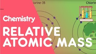 How To Calculate Relative Atomic Mass  Chemical Calculations  Chemistry  FuseSchool [upl. by Calysta400]