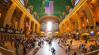 Walking Tour of Grand Central Terminal — New York City 【4K】🇺🇸 [upl. by Yasmeen]