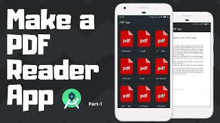 Make a PDF Reader App  Android Project  Part12 [upl. by Wernda]