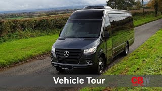 VEHICLE TOUR  MercedesBenz Sprinter minibus [upl. by Hanna]