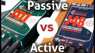 How to Choose a DI Active vs Passive [upl. by Yrrah769]