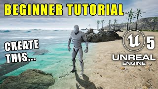 Unreal Engine 5 Beginner Tutorial Getting Started [upl. by Lednahc805]