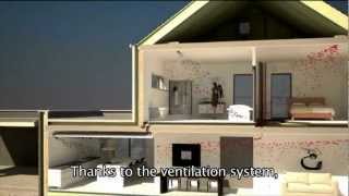 The Ventilation System of a Passive House subtitled [upl. by Onileba804]