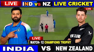 🔴Last 3 Over INDIA vs New Zealand LIVE [upl. by Fayre914]