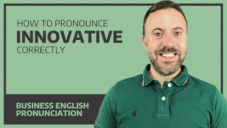 How to pronounce innovative correctly  Business English Pronunciation [upl. by Blanche]