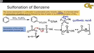 3502 Sulfonation of Benzene [upl. by Teragram]