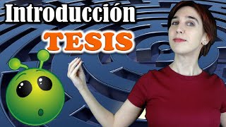 ➤ INTRODUCCIÓN de una TESIS [upl. by Itaws]